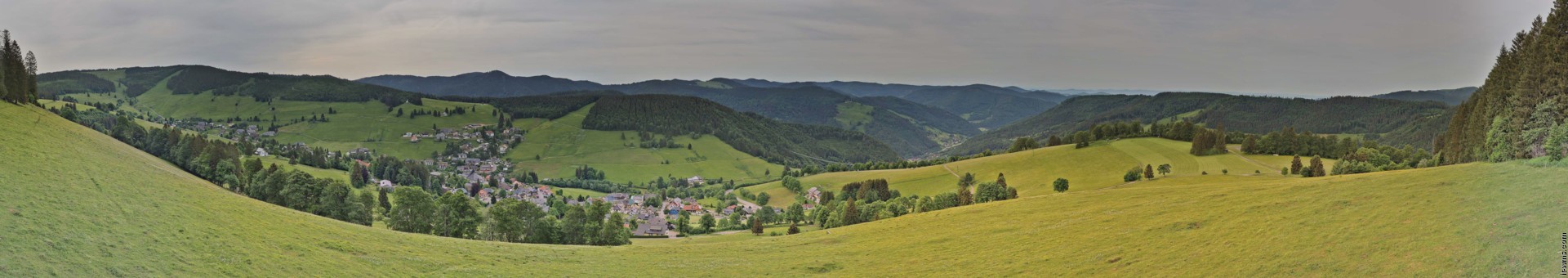 Archived image Webcam Todtnauberg - Panoramic view