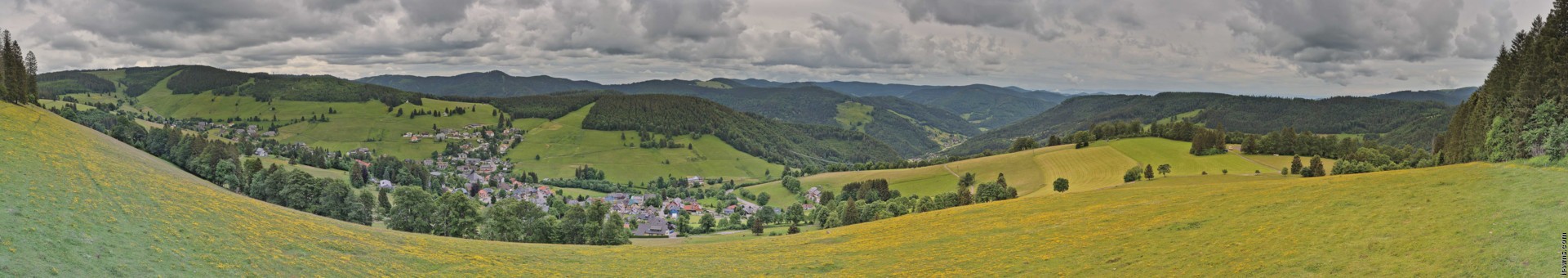 Archived image Webcam Todtnauberg - Panoramic view