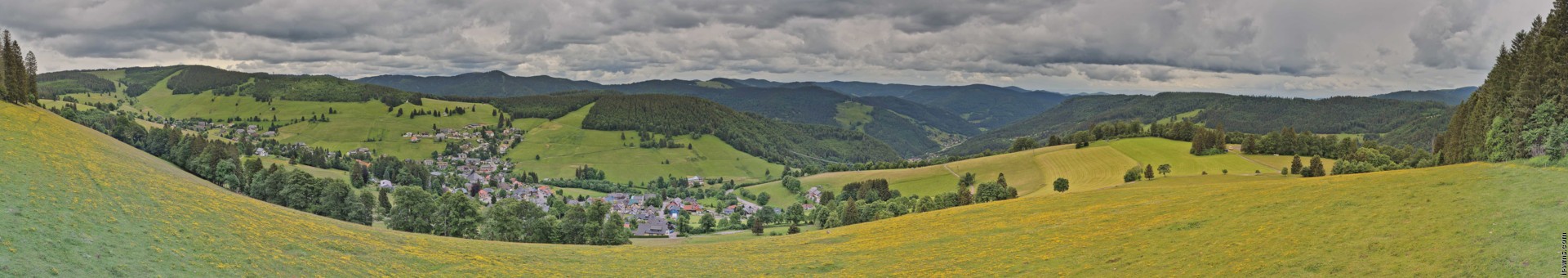 Archived image Webcam Todtnauberg - Panoramic view
