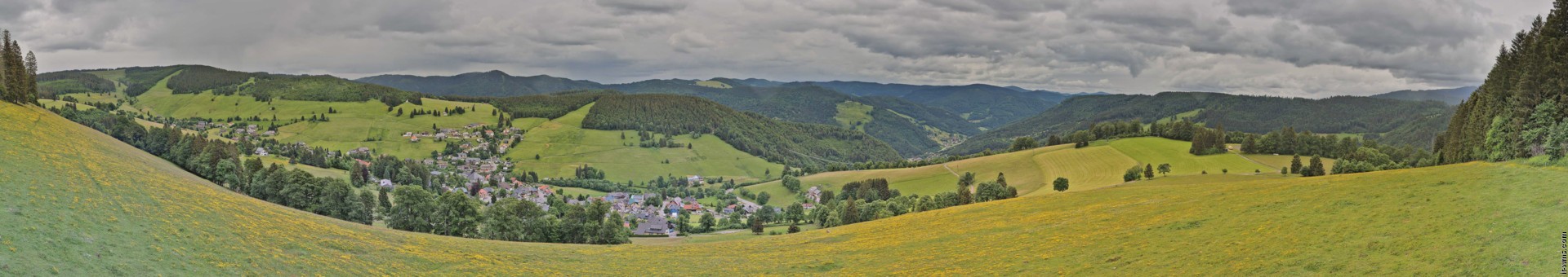 Archived image Webcam Todtnauberg - Panoramic view