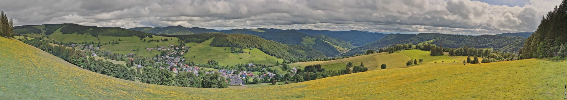 Archived image Webcam Todtnauberg - Panoramic view