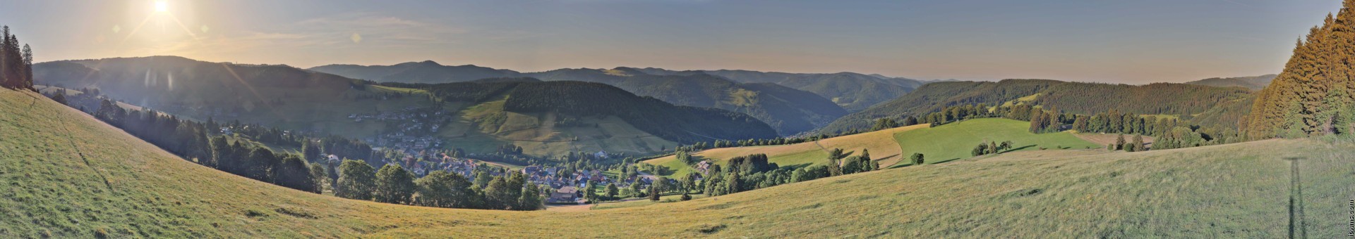 Archived image Webcam Todtnauberg - Panoramic view