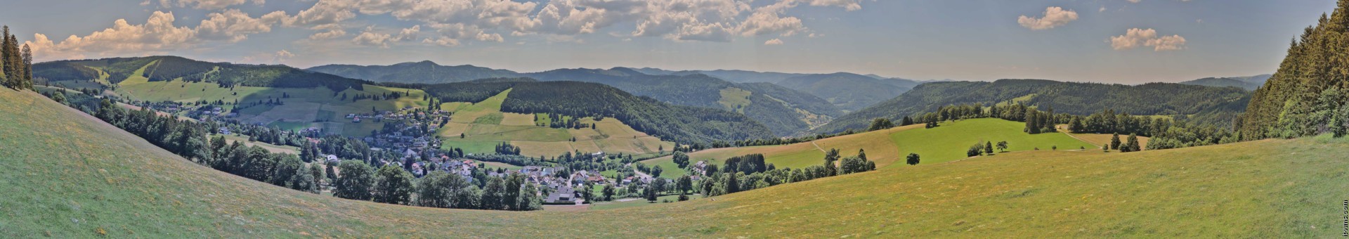 Archived image Webcam Todtnauberg - Panoramic view