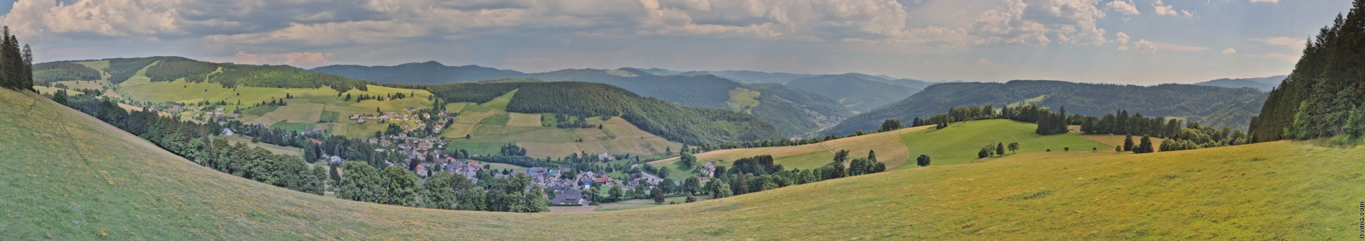Archived image Webcam Todtnauberg - Panoramic view