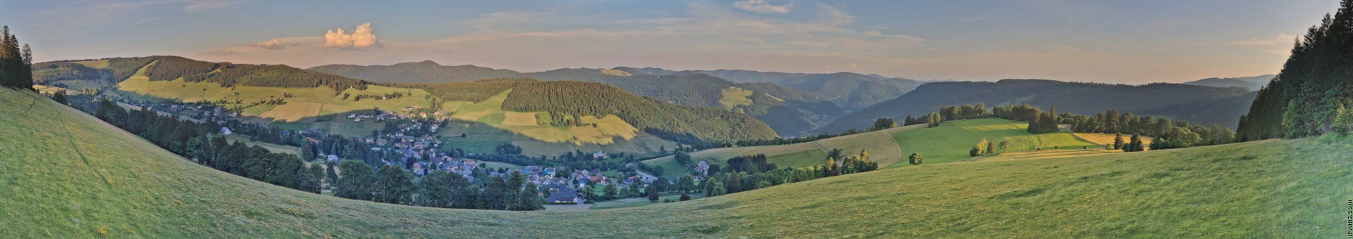 Archived image Webcam Todtnauberg - Panoramic view
