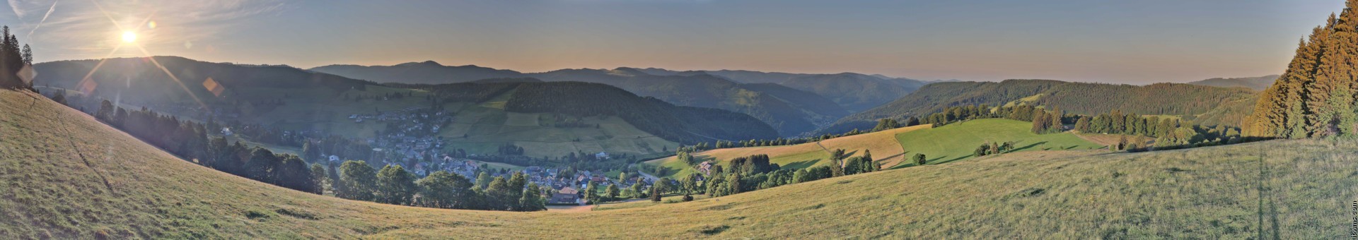 Archived image Webcam Todtnauberg - Panoramic view