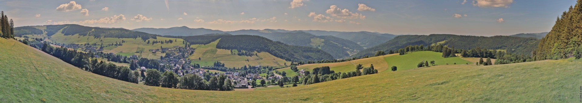 Archived image Webcam Todtnauberg - Panoramic view