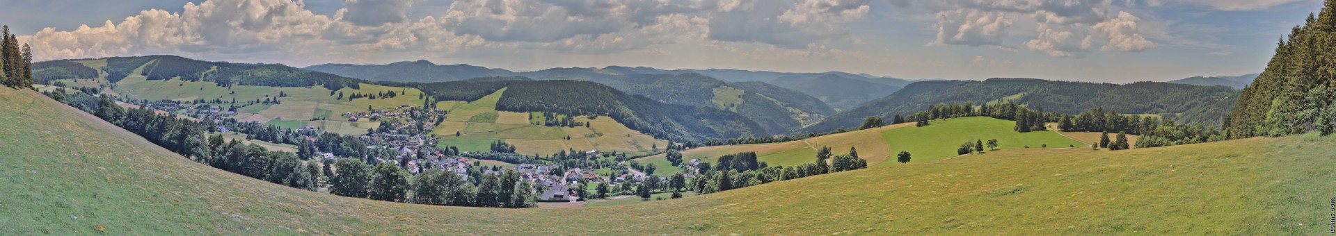Archived image Webcam Todtnauberg - Panoramic view