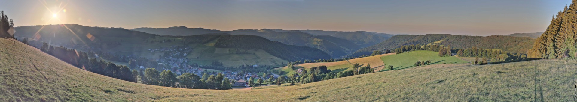 Archived image Webcam Todtnauberg - Panoramic view