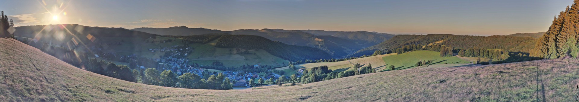 Archived image Webcam Todtnauberg - Panoramic view
