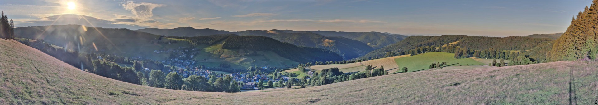 Archived image Webcam Todtnauberg - Panoramic view