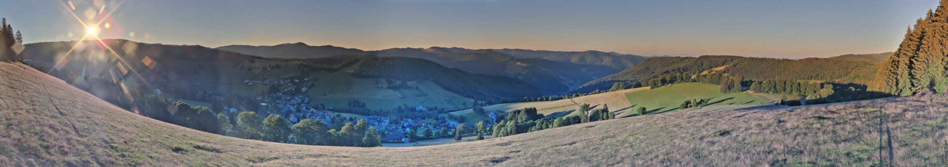 Archived image Webcam Todtnauberg - Panoramic view