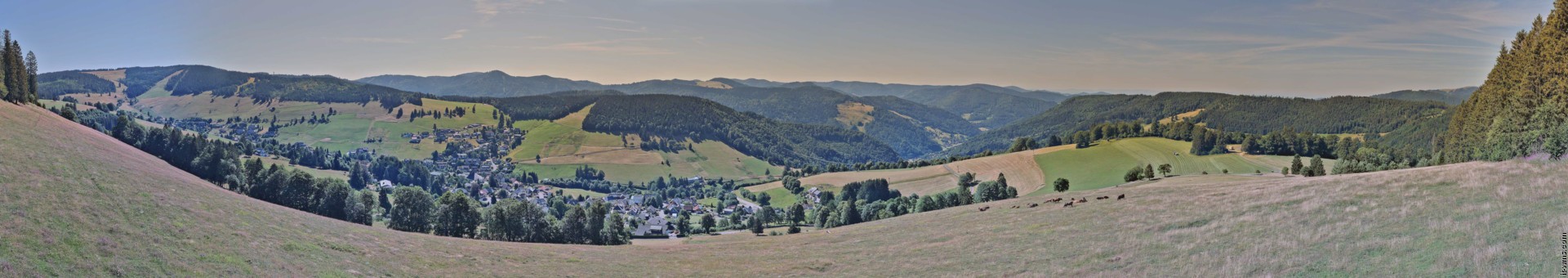 Archived image Webcam Todtnauberg - Panoramic view