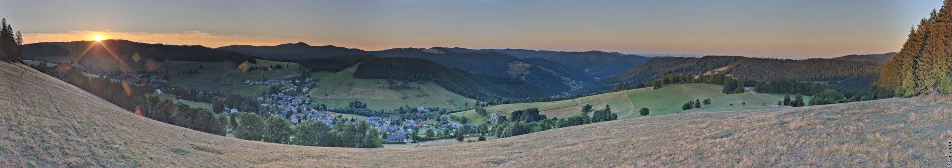 Archived image Webcam Todtnauberg - Panoramic view