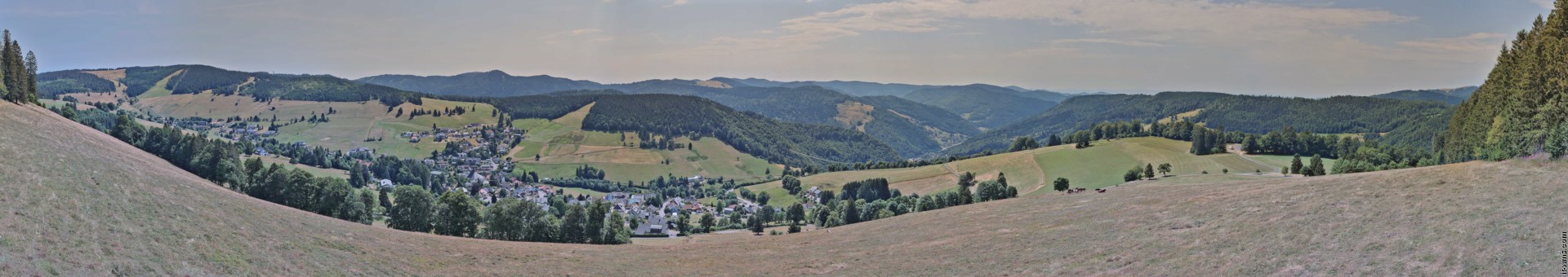 Archived image Webcam Todtnauberg - Panoramic view