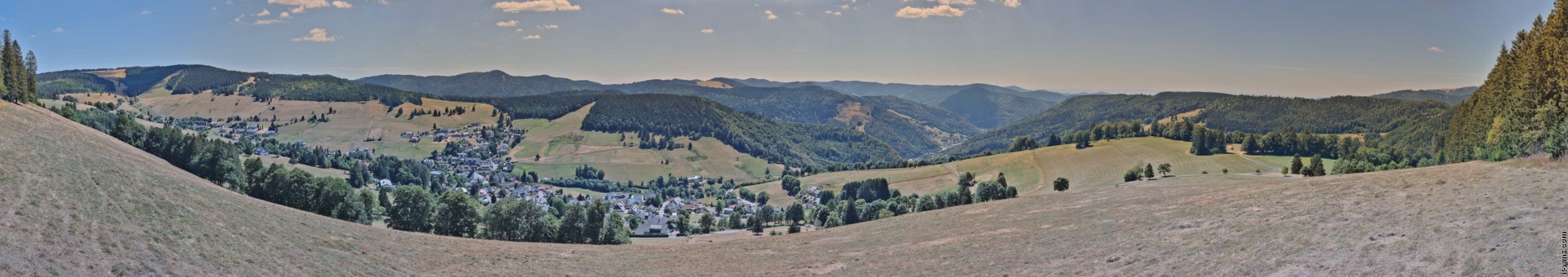 Archived image Webcam Todtnauberg - Panoramic view