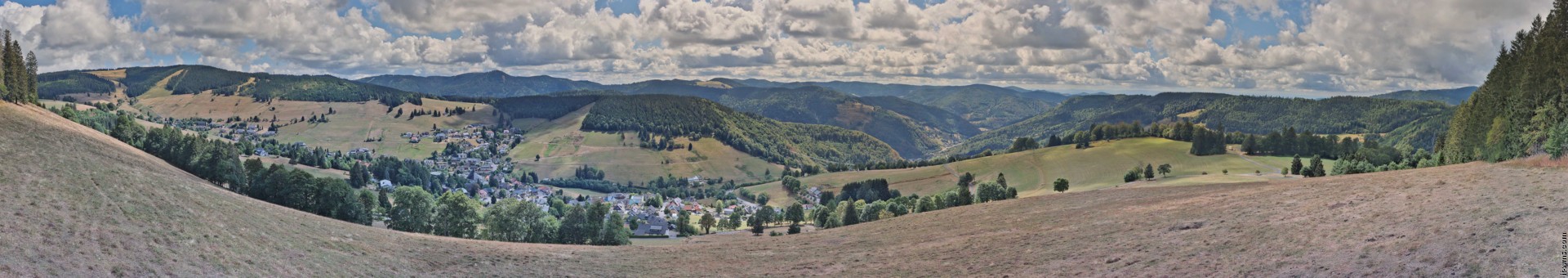 Archived image Webcam Todtnauberg - Panoramic view