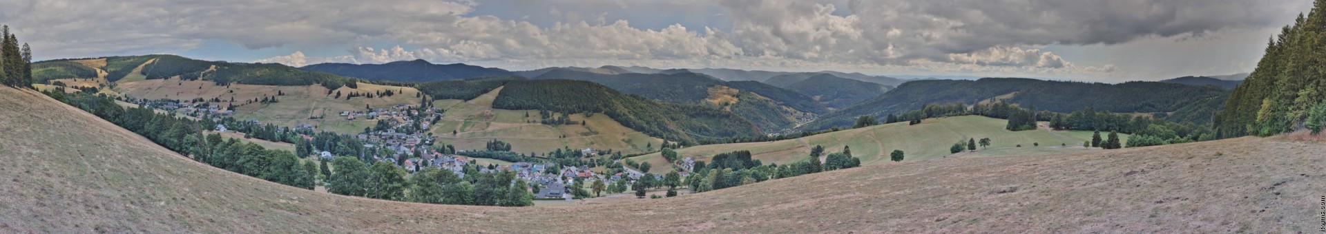 Archived image Webcam Todtnauberg - Panoramic view