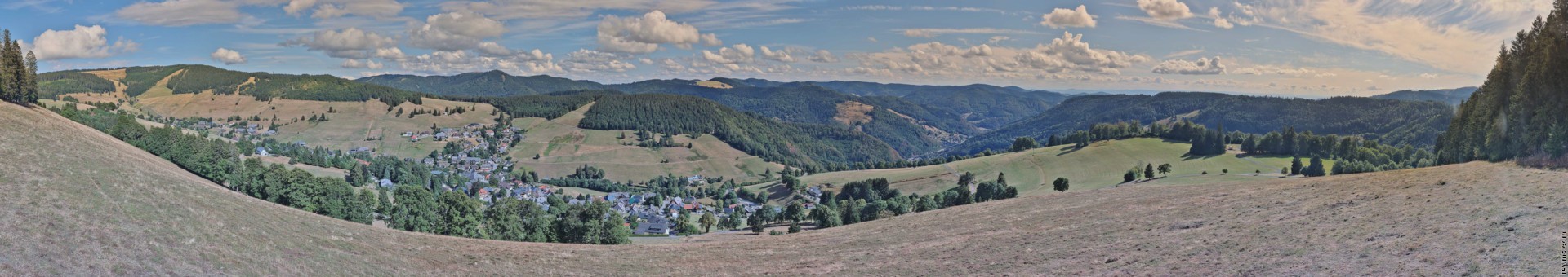 Archived image Webcam Todtnauberg - Panoramic view