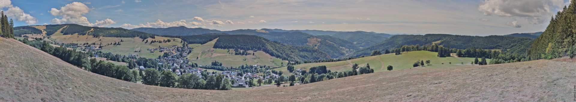 Archived image Webcam Todtnauberg - Panoramic view