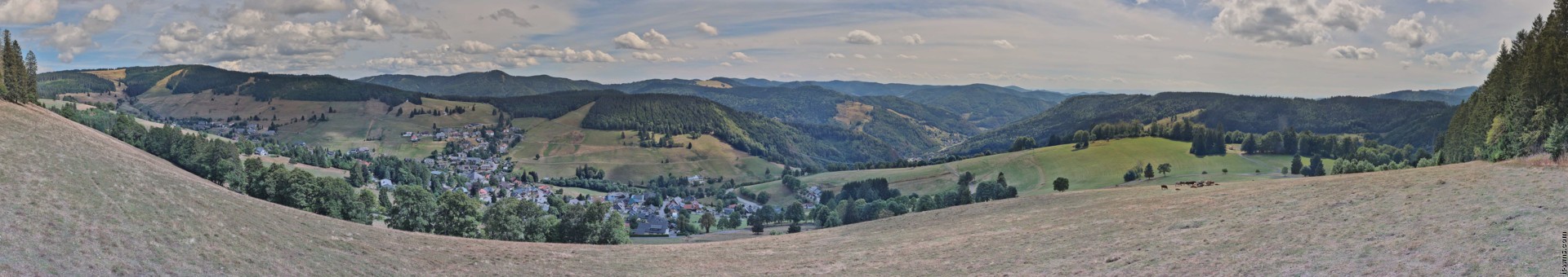 Archived image Webcam Todtnauberg - Panoramic view