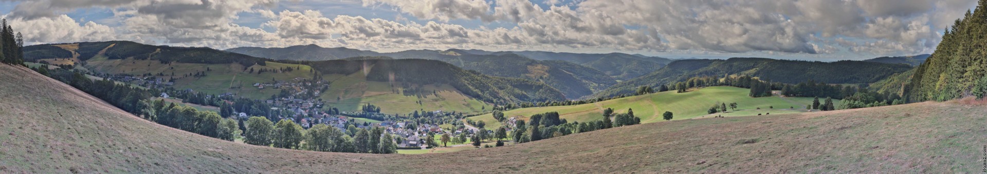 Archived image Webcam Todtnauberg - Panoramic view