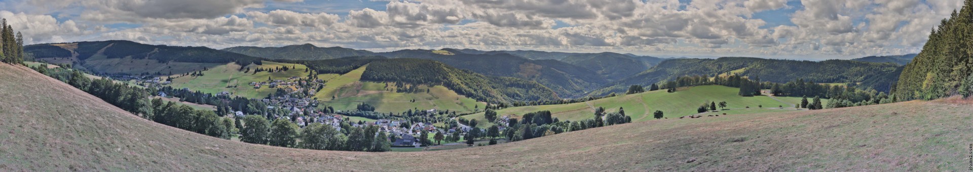 Archived image Webcam Todtnauberg - Panoramic view