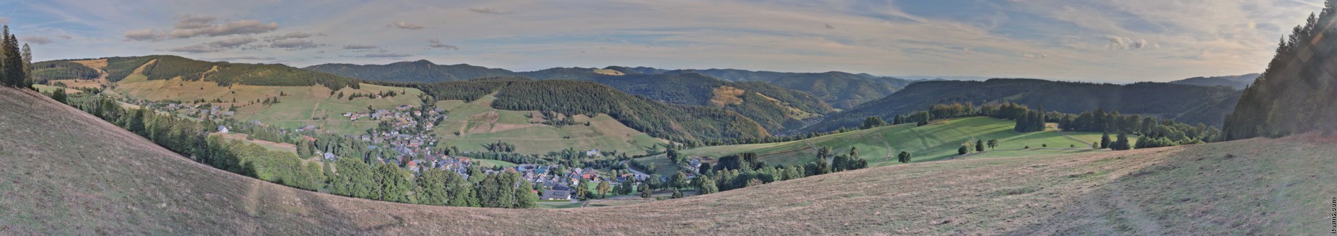 Archived image Webcam Todtnauberg - Panoramic view