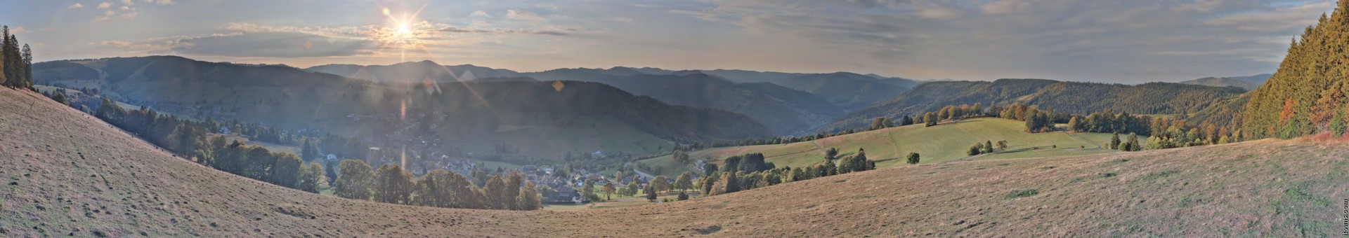 Archived image Webcam Todtnauberg - Panoramic view