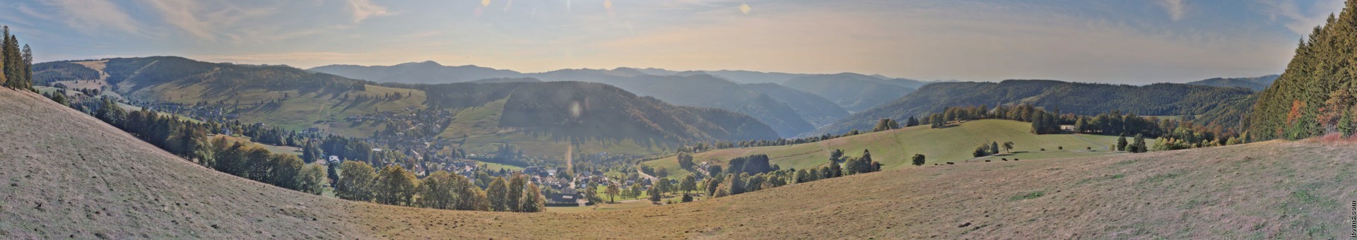 Archived image Webcam Todtnauberg - Panoramic view