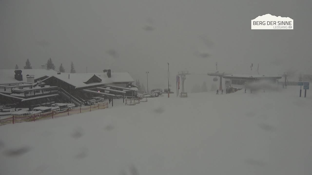 Archiv Foto Webcam Bergstation Asitzbahn