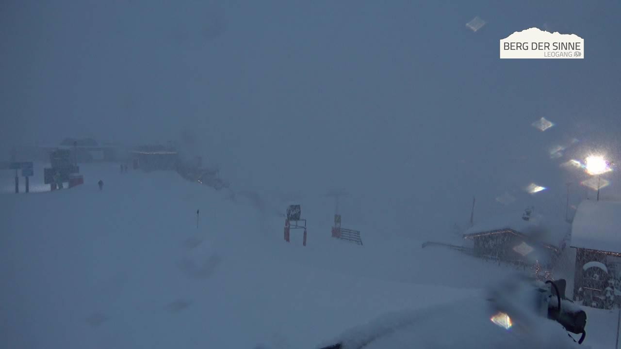 Archiv Foto Webcam Bergstation Asitzbahn