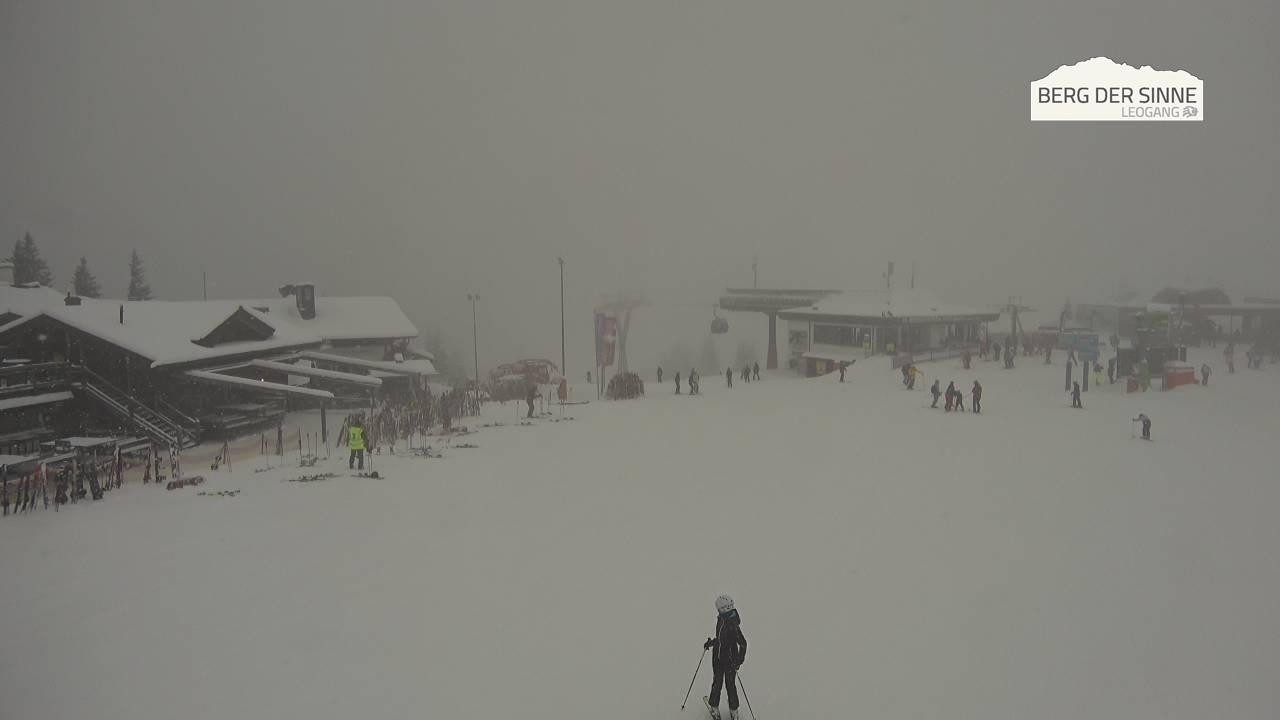 Archiv Foto Webcam Bergstation Asitzbahn