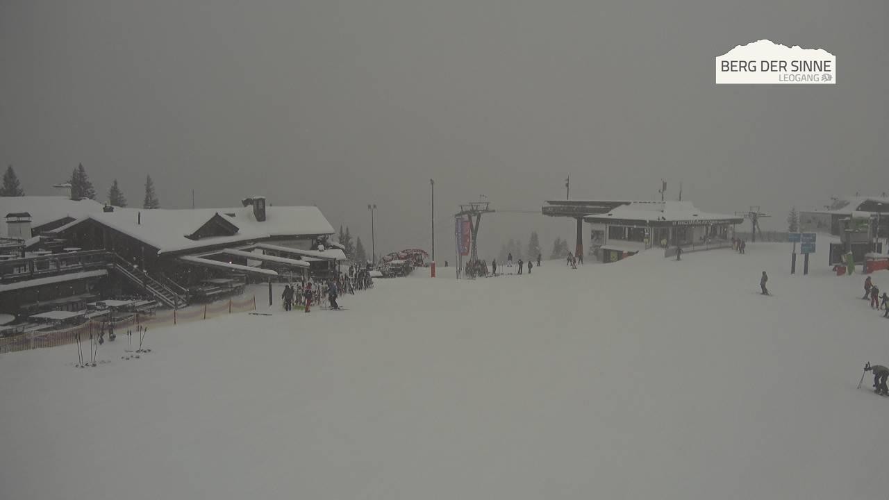 Archiv Foto Webcam Bergstation Asitzbahn