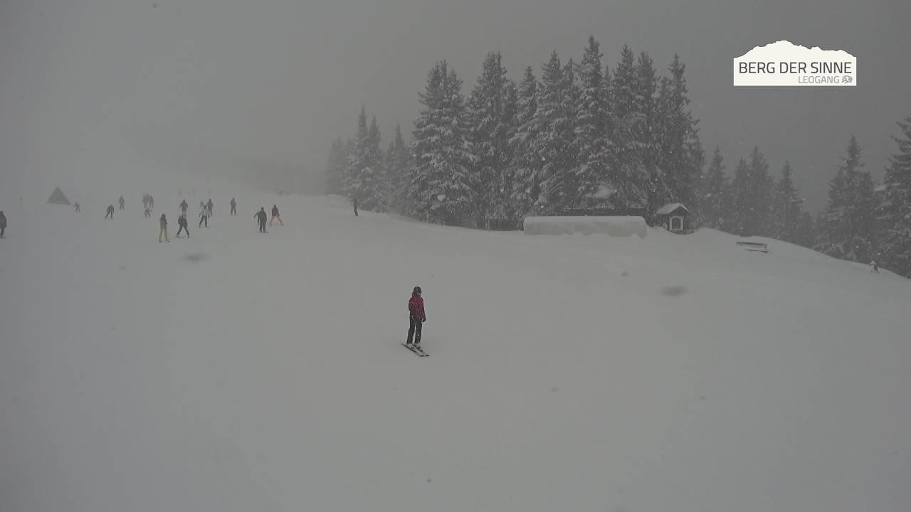 Archiv Foto Webcam Bergstation Asitzbahn