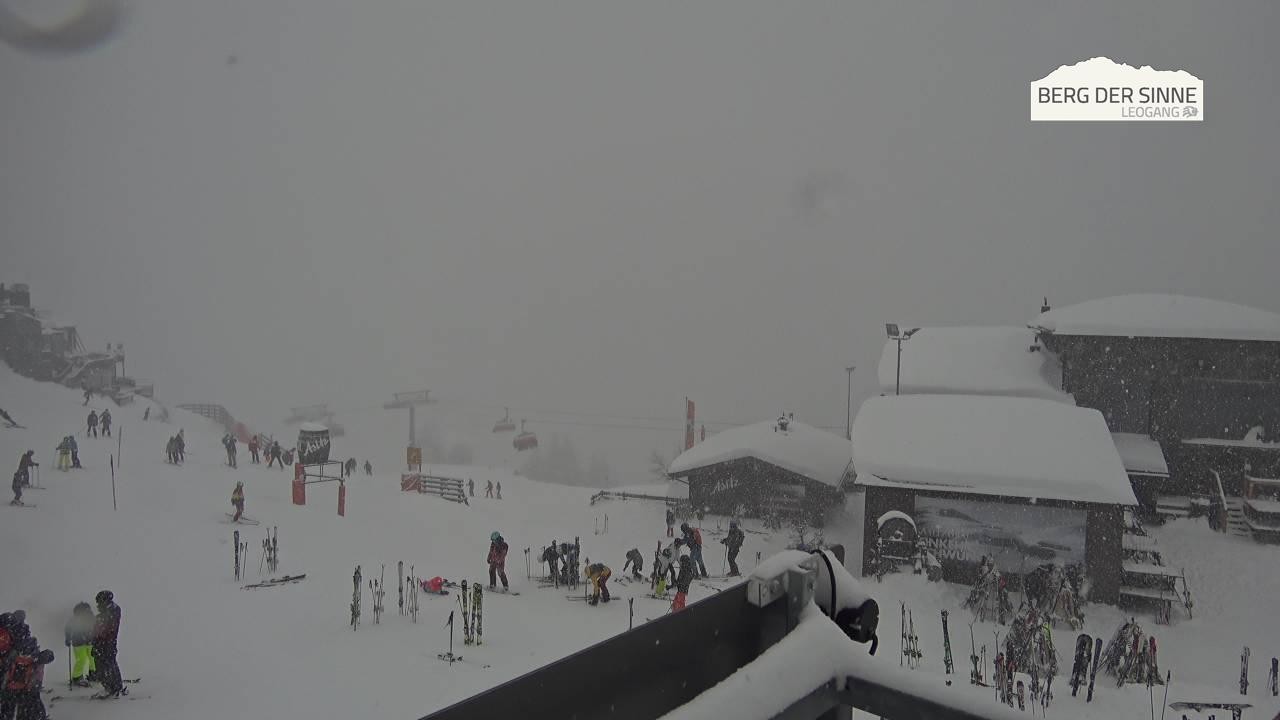 Archiv Foto Webcam Bergstation Asitzbahn