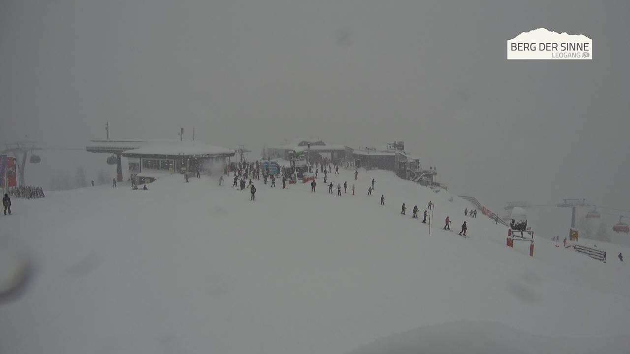 Archived image Webcam Leogang - Asitz Top Station