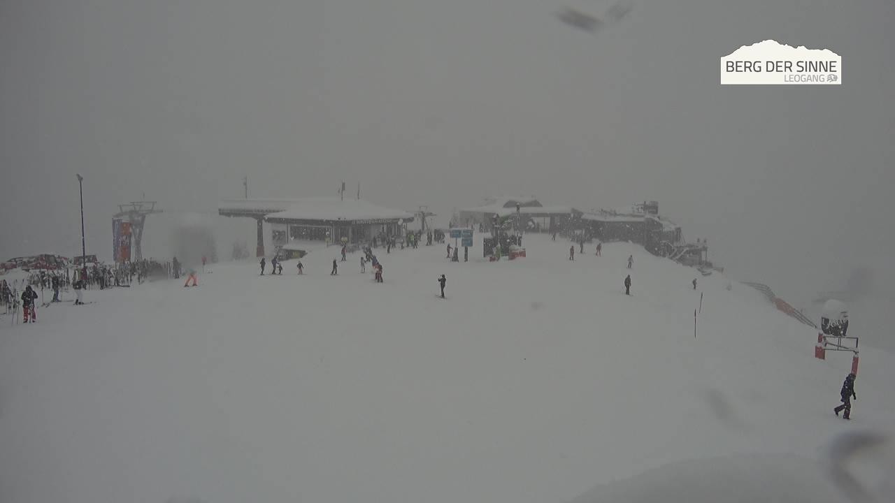 Archived image Webcam Leogang - Asitz Top Station