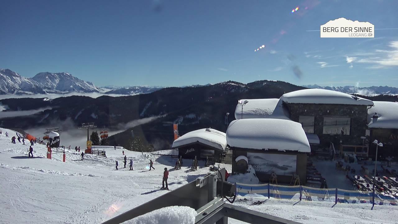 Archiv Foto Webcam Bergstation Asitzbahn