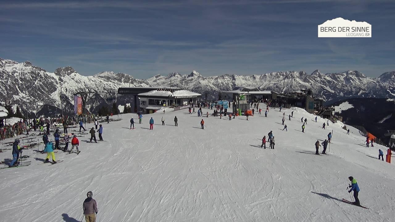 Archived image Webcam Leogang - Asitz Top Station