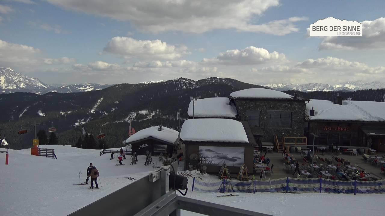 Archiv Foto Webcam Bergstation Asitzbahn