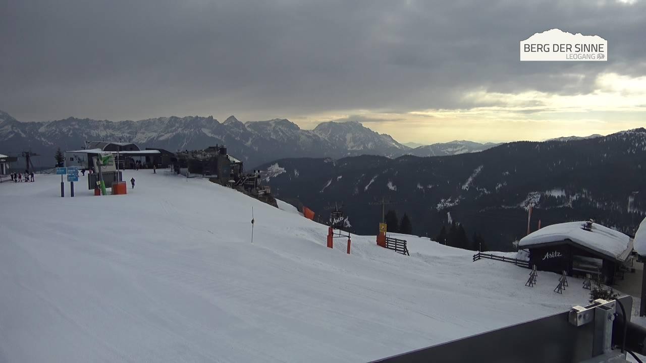 Archived image Webcam Leogang - Asitz Top Station