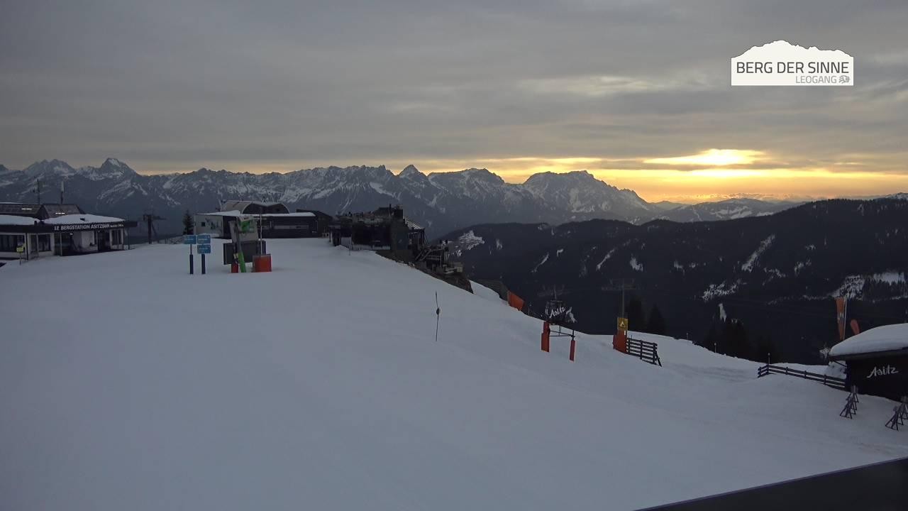 Archived image Webcam Leogang - Asitz Top Station