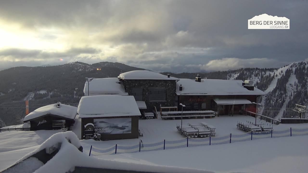 Archiv Foto Webcam Bergstation Asitzbahn