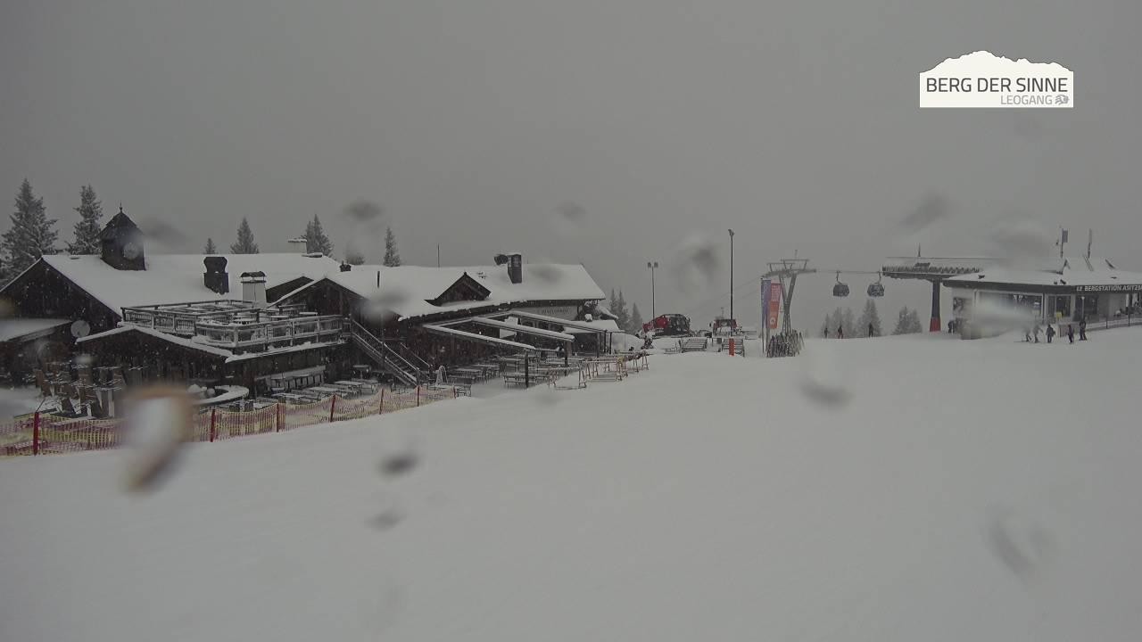 Archiv Foto Webcam Bergstation Asitzbahn