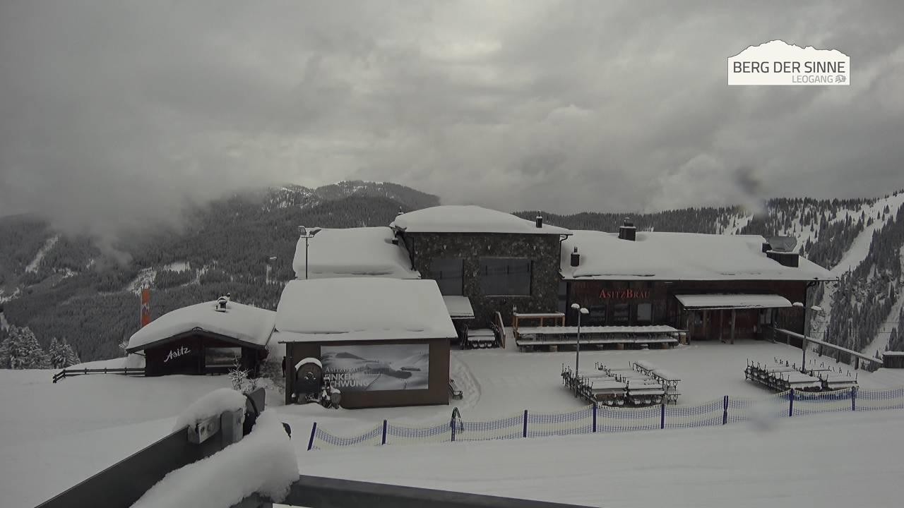 Archiv Foto Webcam Bergstation Asitzbahn