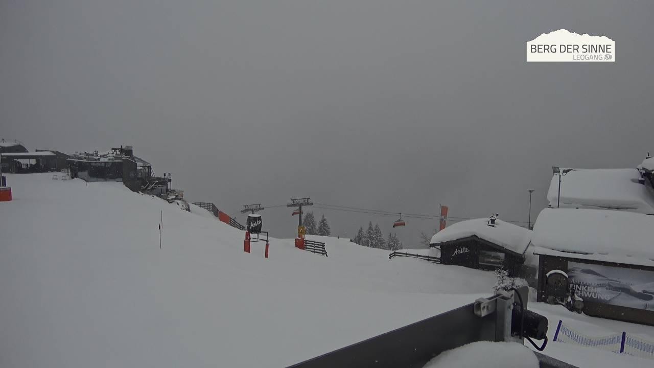 Archiv Foto Webcam Bergstation Asitzbahn