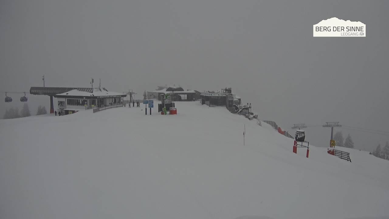 Archiv Foto Webcam Bergstation Asitzbahn