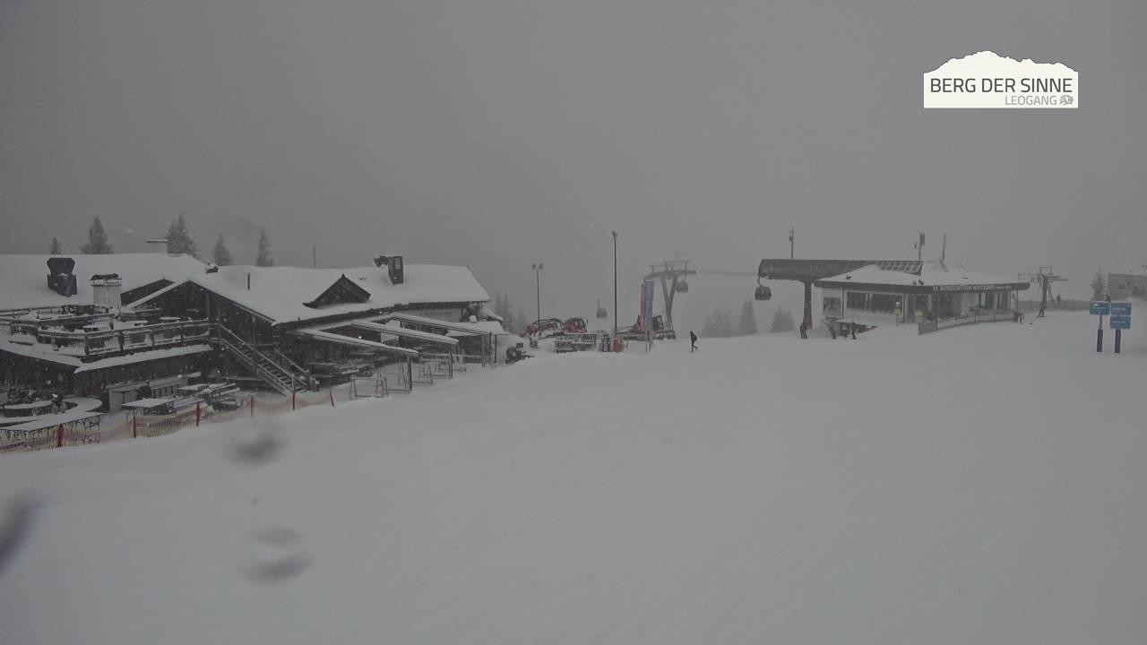 Archiv Foto Webcam Bergstation Asitzbahn