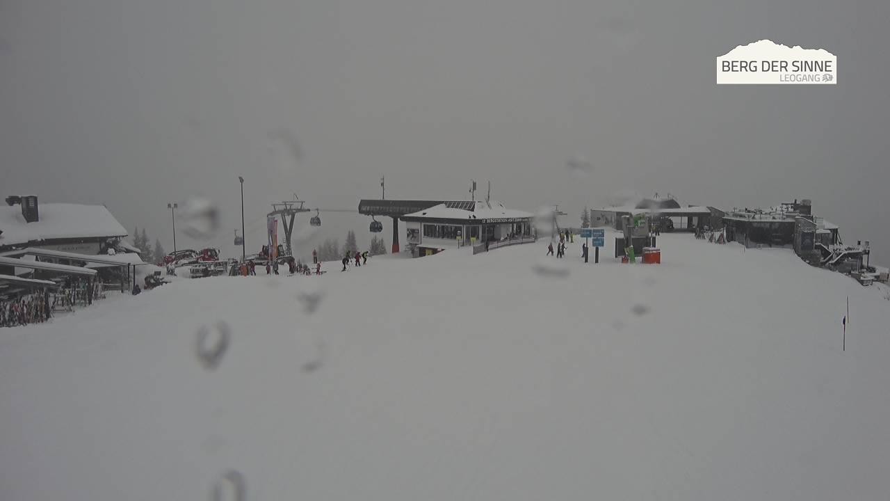 Archiv Foto Webcam Bergstation Asitzbahn